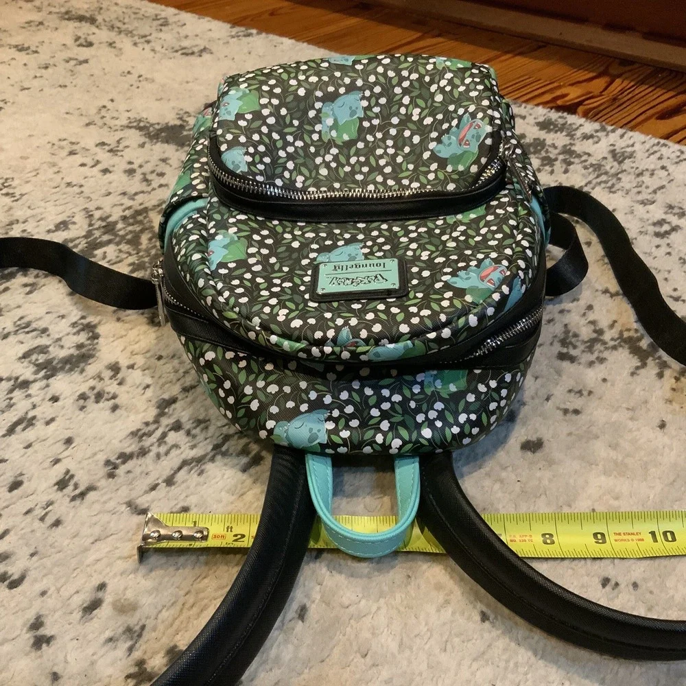 Loungefly Mini Backpack ~ BULBASAUR ~ Pokemon Loungefly‎ Backpack EUC